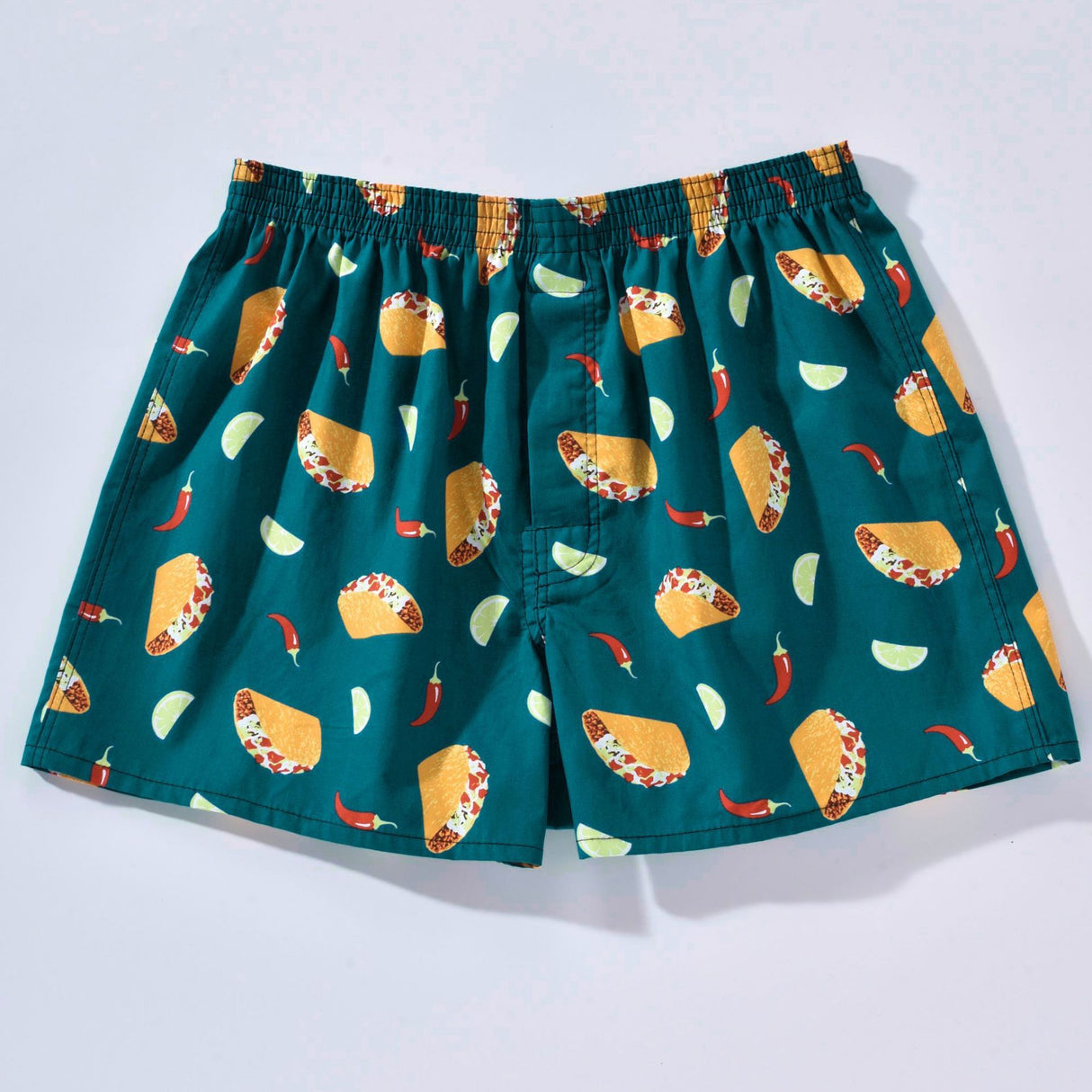 Men's Woven Printed Fashionable Boxer Shorts