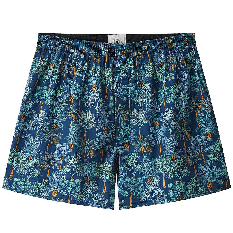 Men's Woven Printed Fashionable Boxer Shorts