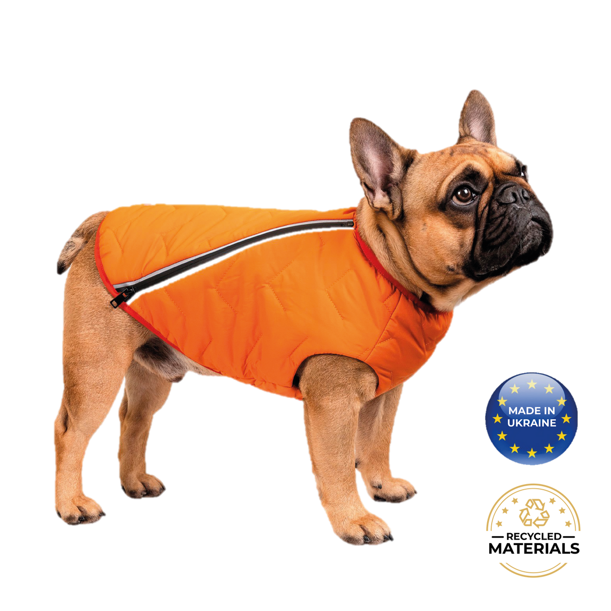 Dog Vest | Eco-Friendly Dog Jacket, Recycled Plastic Dog Jacket