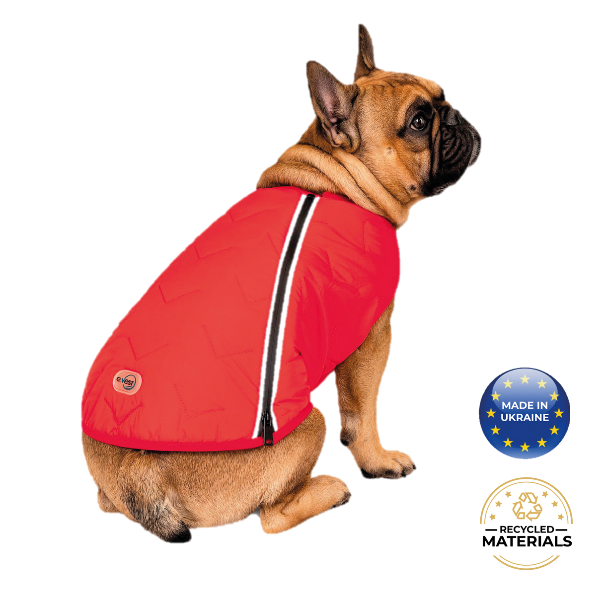 Dog Vest | Eco-Friendly Dog Jacket, Recycled Plastic Dog Jacket