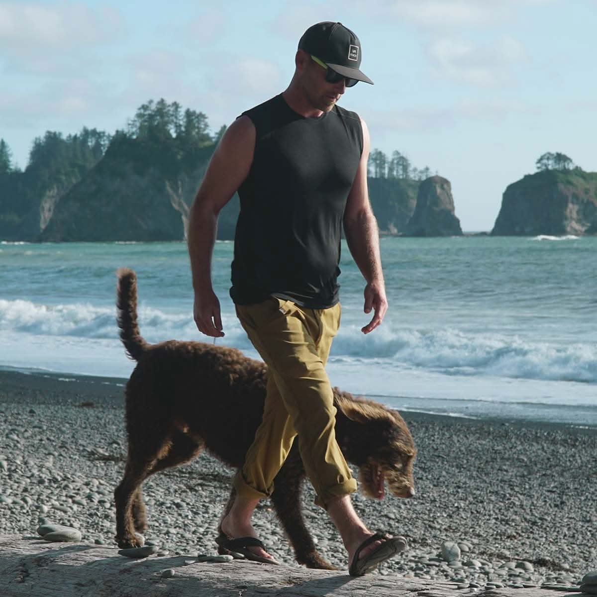 Men's Wool Sleeveless Tank Top Woolverino