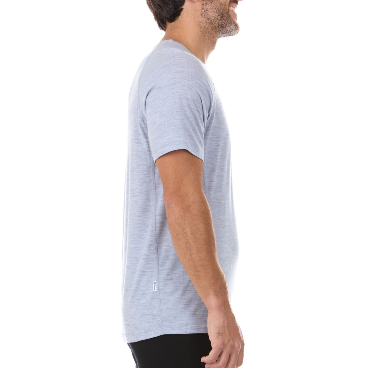 Men's Microweight Wool Raglan T Shirt Woolverino