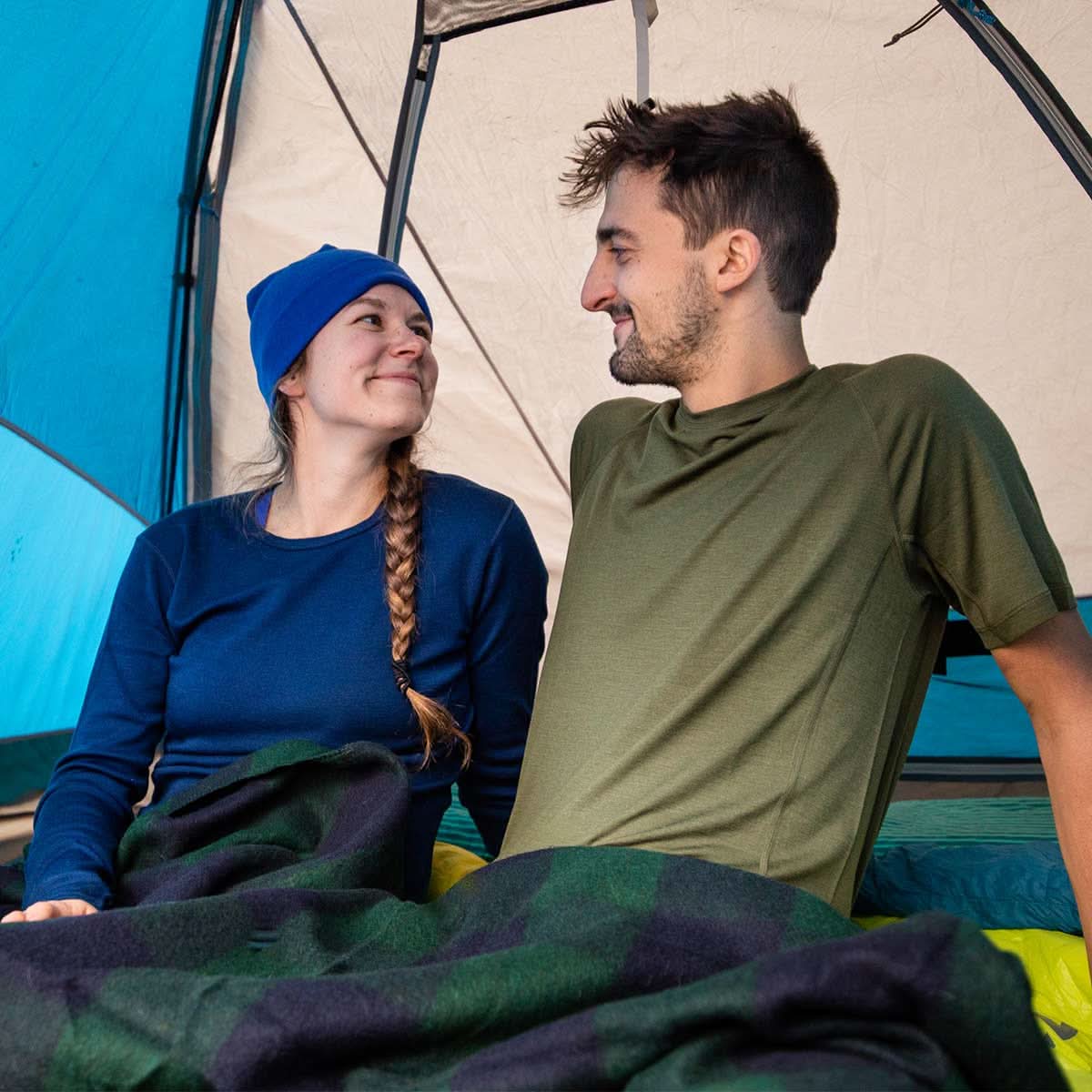 Men's Microweight Wool Raglan T Shirt Woolverino