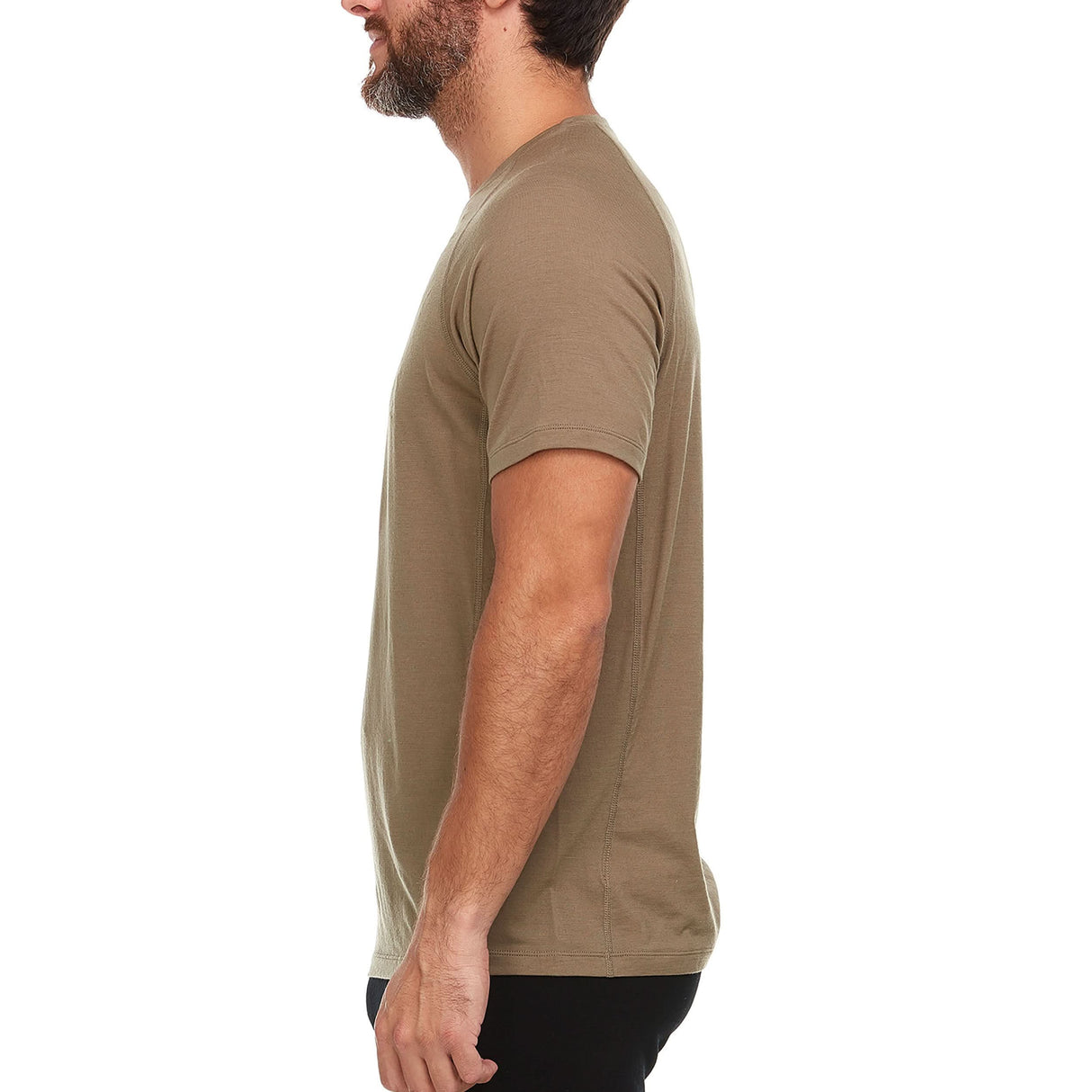 Men's Microweight Wool Raglan T Shirt Woolverino