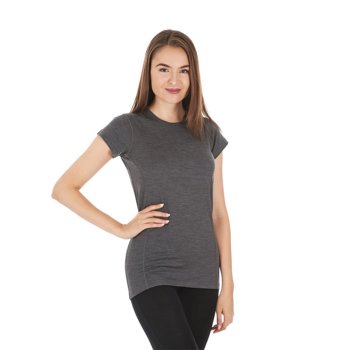 Women's Lightweight Crew T-Shirt, 100% Merino Wool