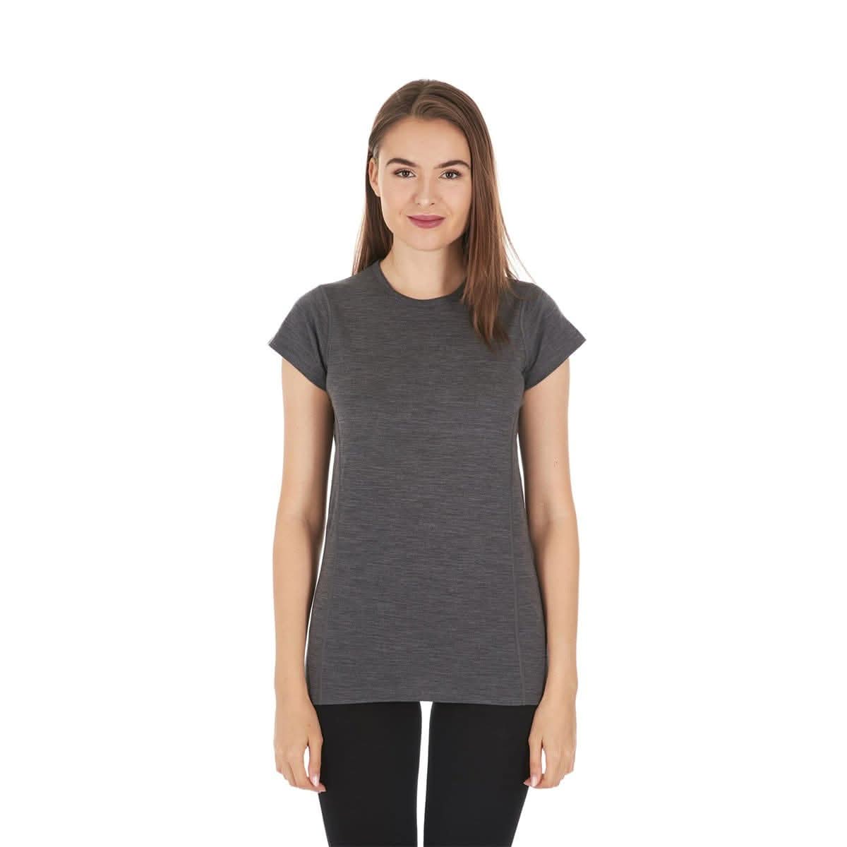 Women's Lightweight Crew T-Shirt, 100% Merino Wool