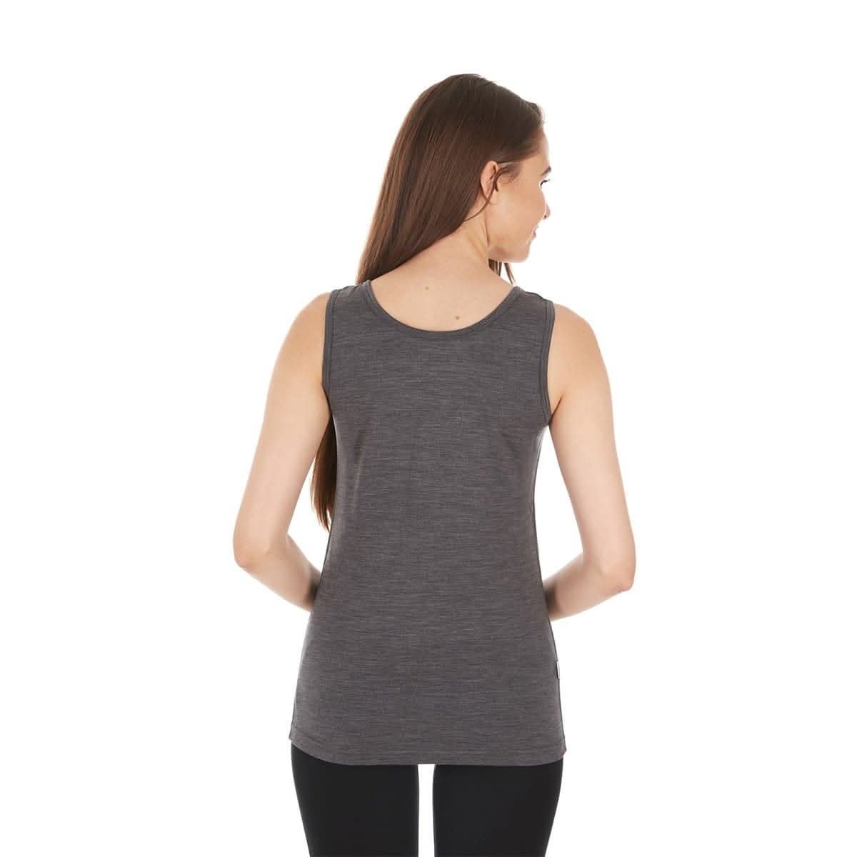women's gray tank top