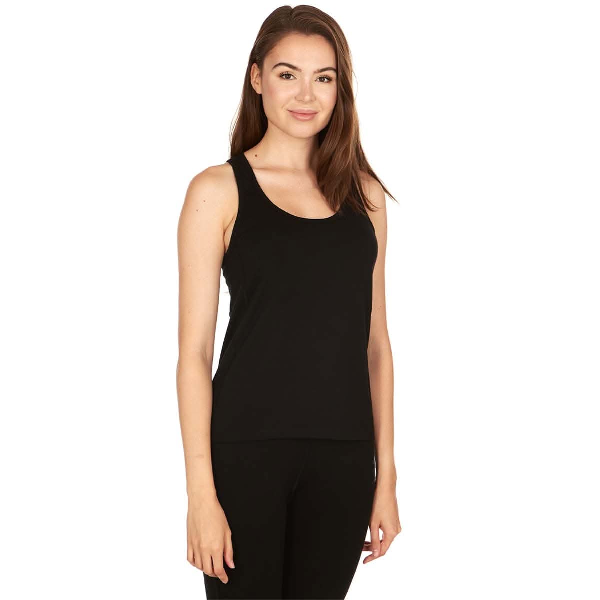 Women's Microweight Racerback Tank Top, by Woolverino