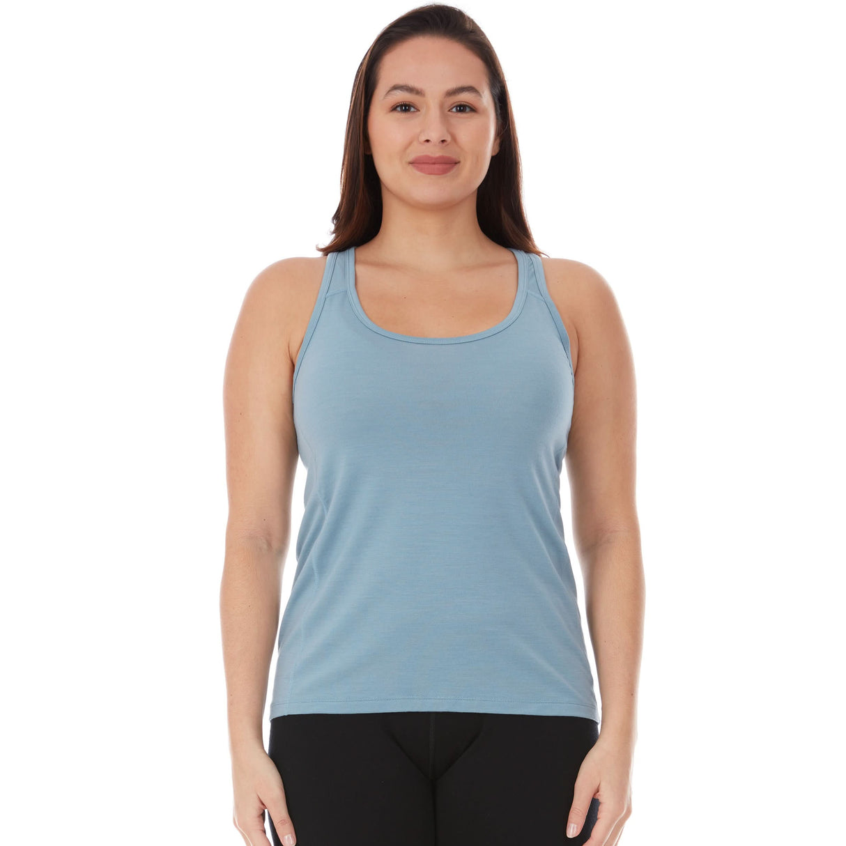 Women's Microweight Racerback Tank Top, by Woolverino
