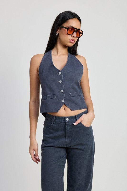 Women's Fitted Denim Pants, Women's Denim