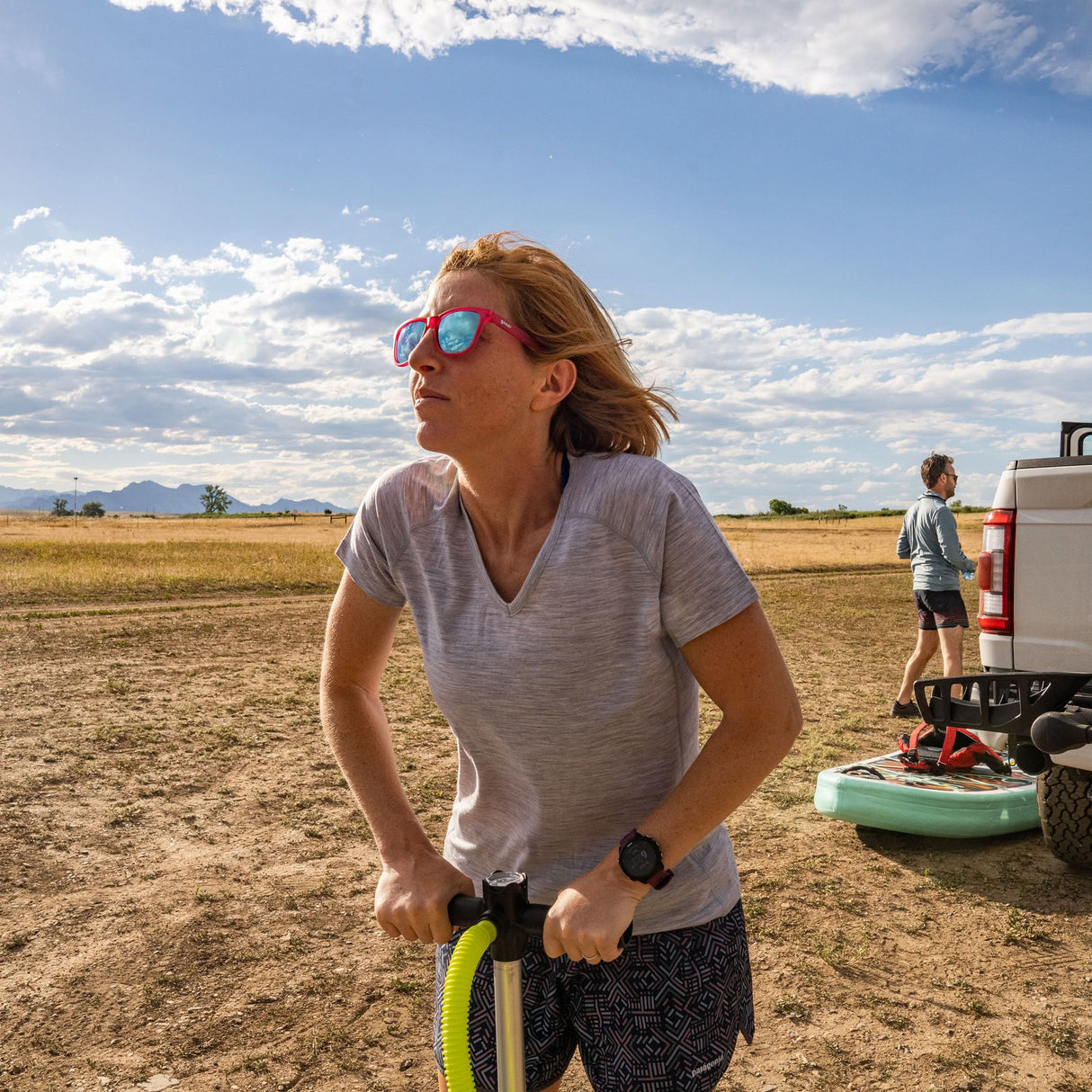 Women's Microweight Wool V-Neck T-Shirt