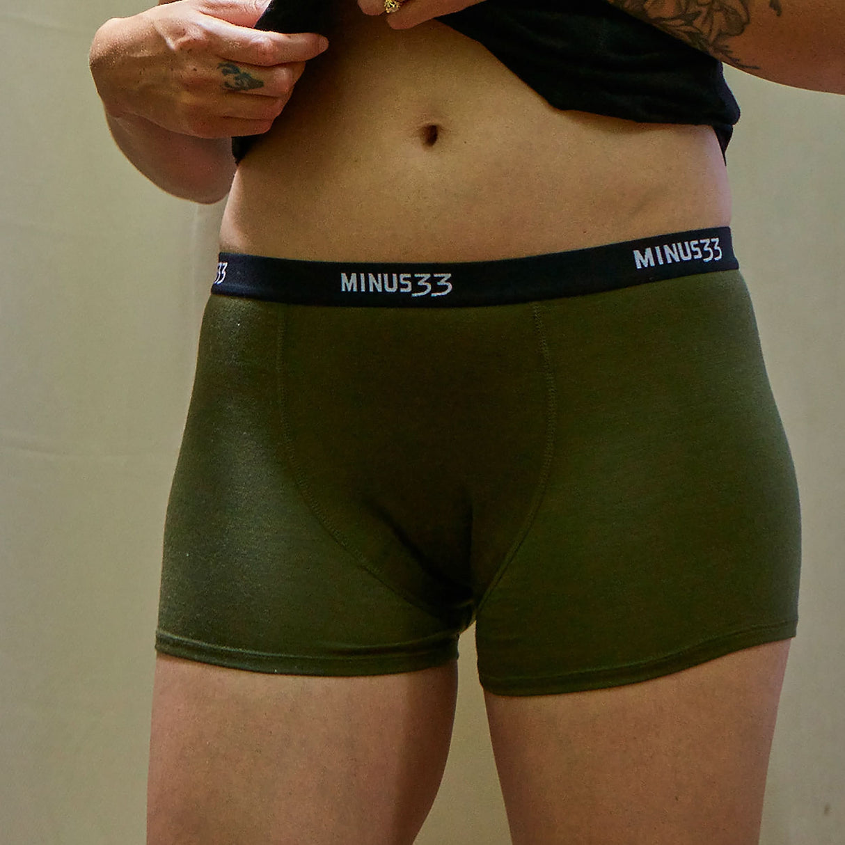 Women's Microweight Wool Boyshorts Woolverino