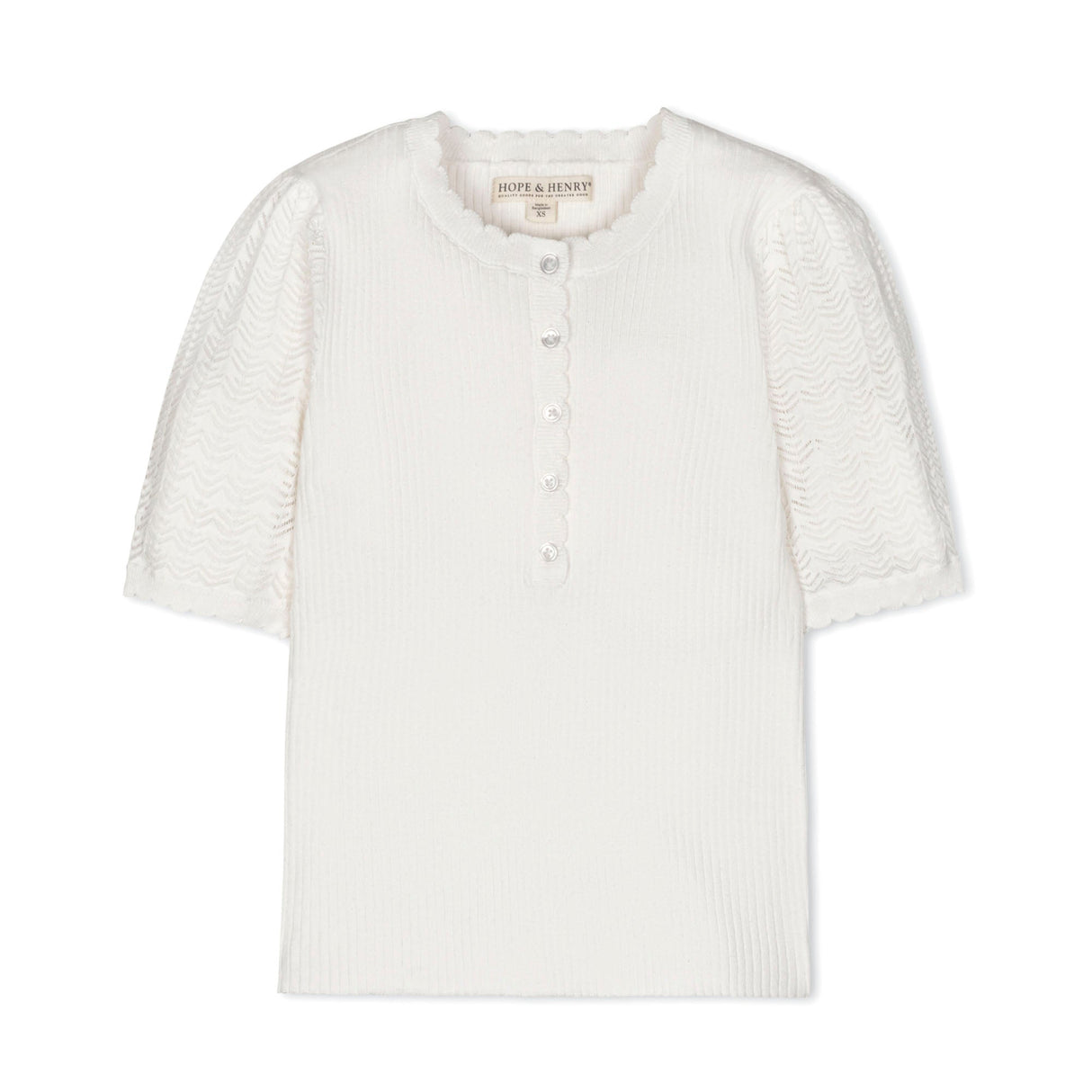 Organic Henley Sweater