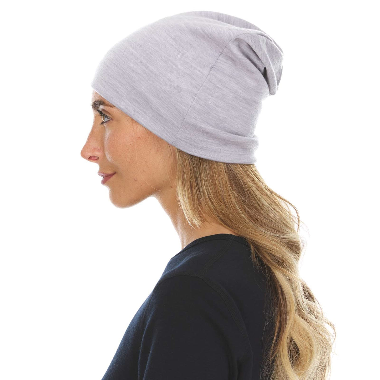 Lightweight Ridge Cuff Beanie 100% Merino Wool