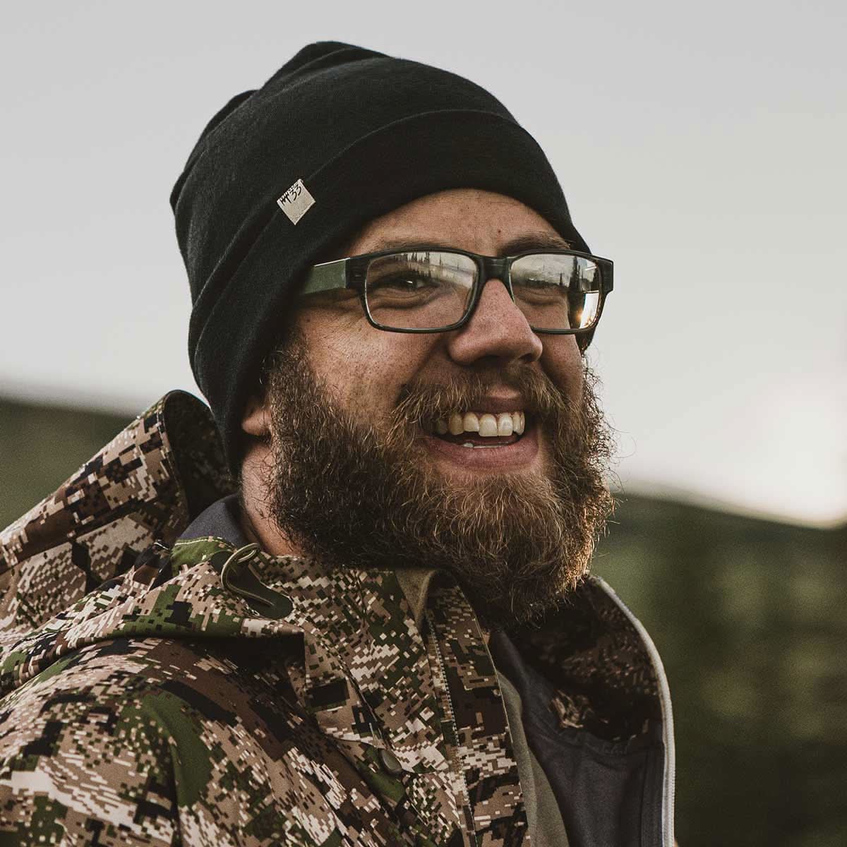 Lightweight Ridge Cuff Beanie 100% Merino Wool