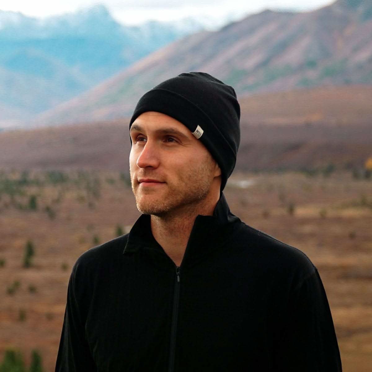Lightweight Ridge Cuff Beanie 100% Merino Wool