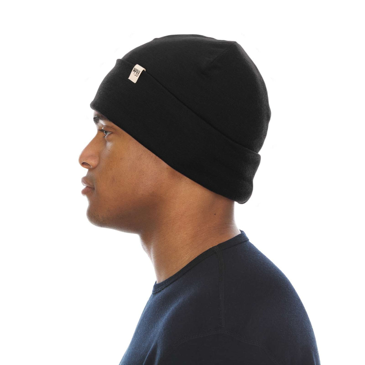 Lightweight Ridge Cuff Beanie 100% Merino Wool