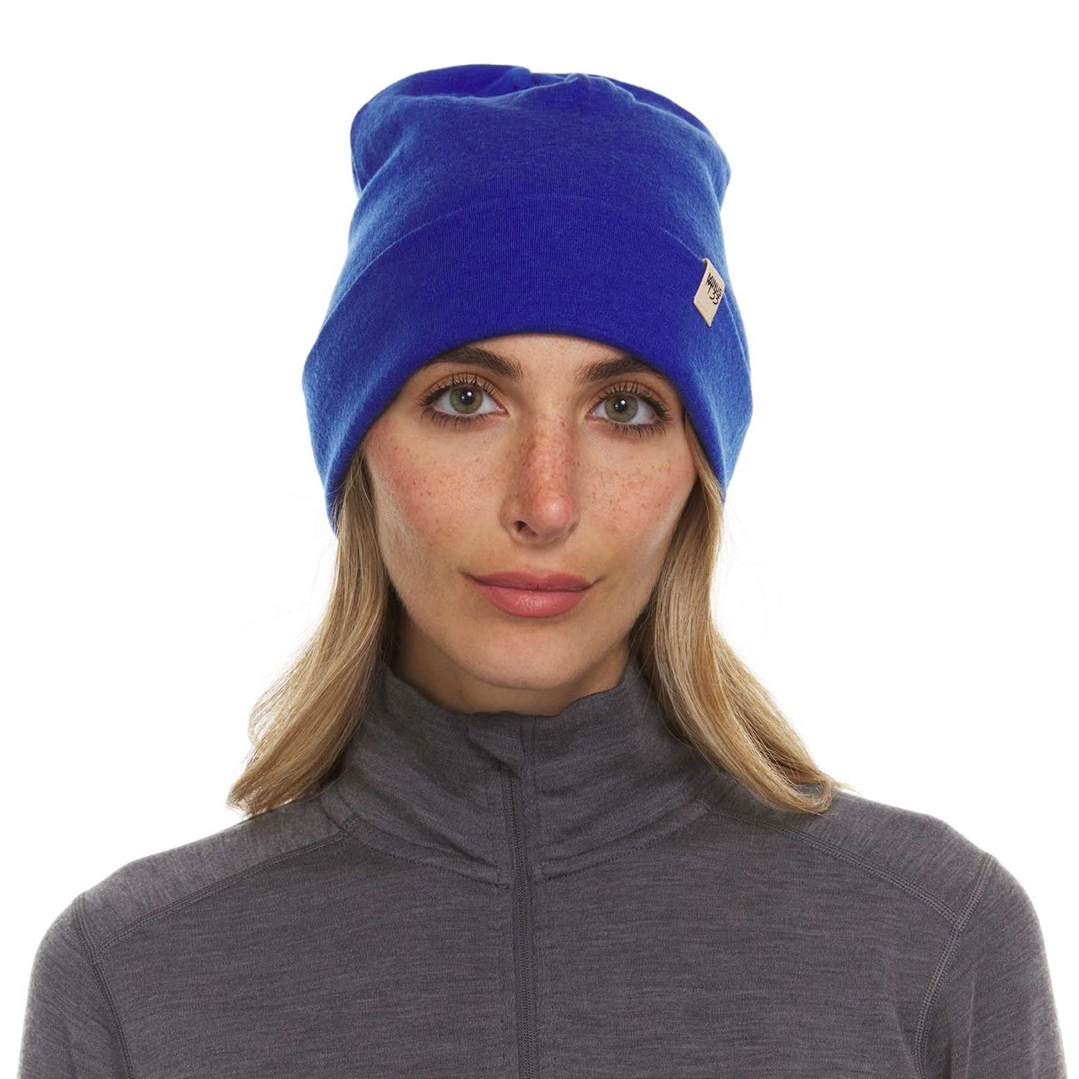 Lightweight Ridge Cuff Beanie 100% Merino Wool