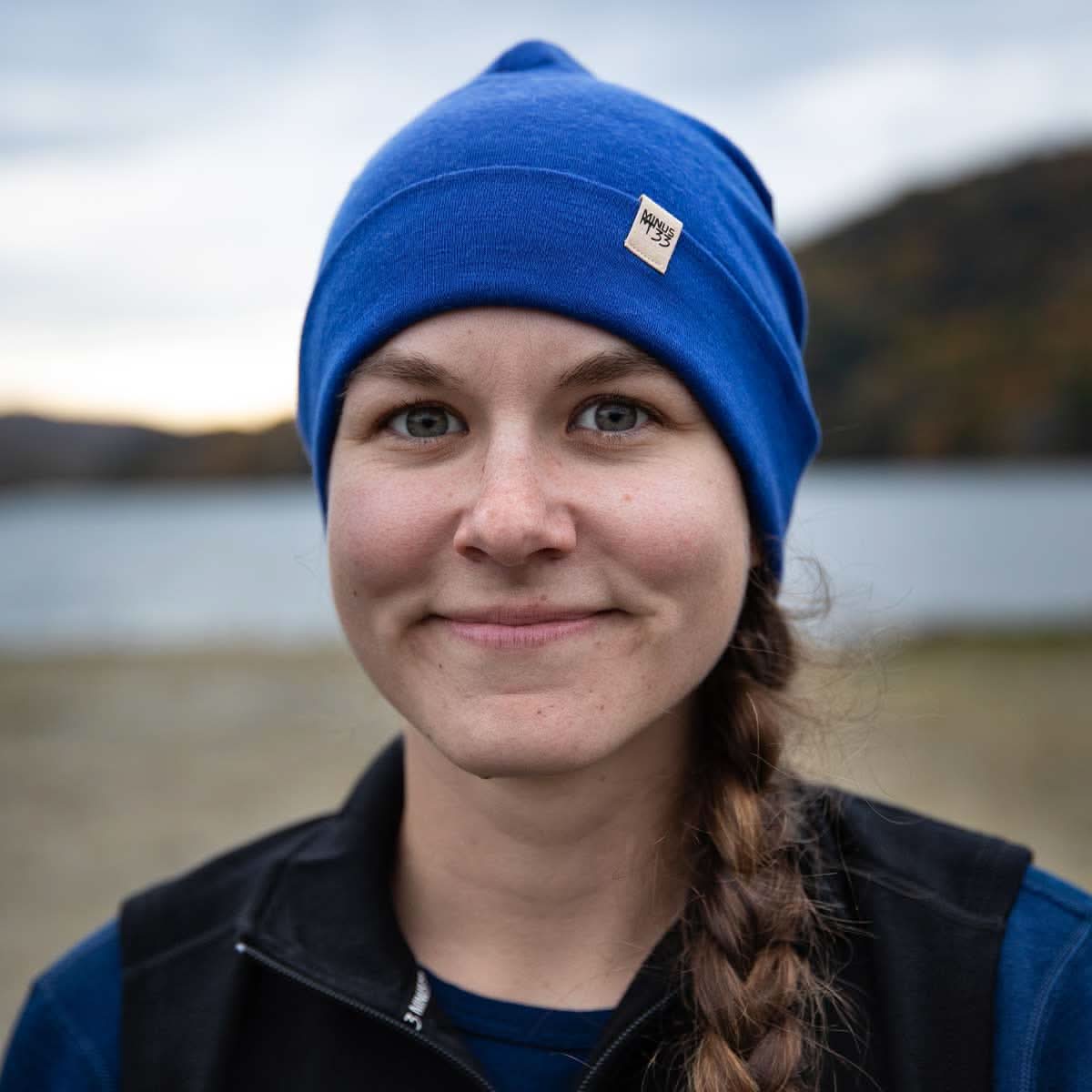 Lightweight Ridge Cuff Beanie 100% Merino Wool