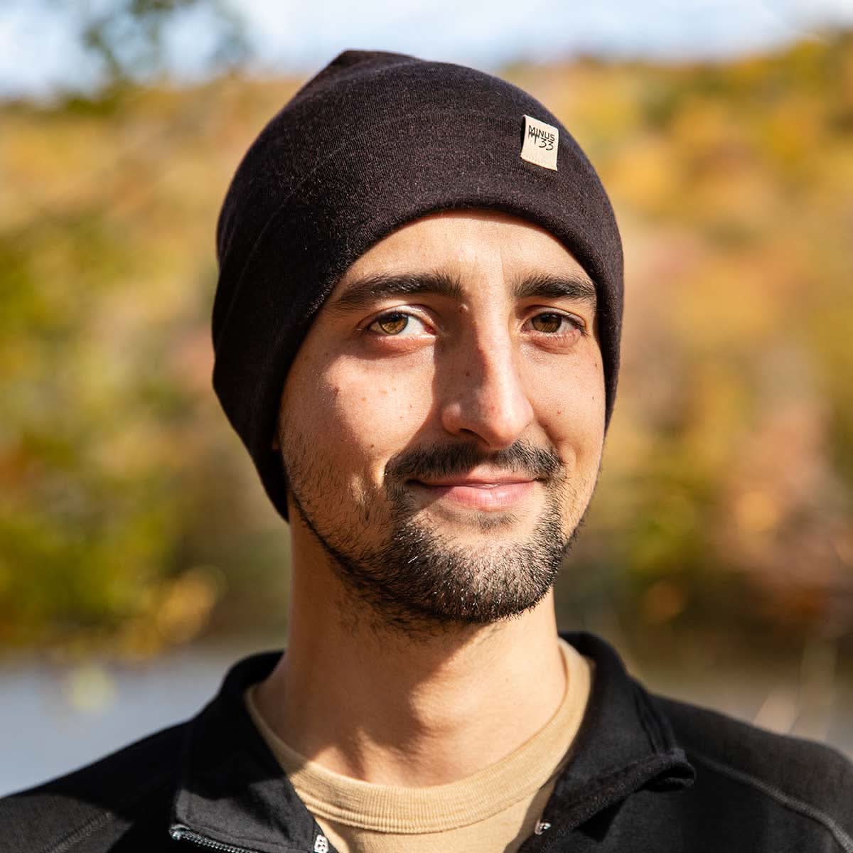 Lightweight Ridge Cuff Beanie 100% Merino Wool