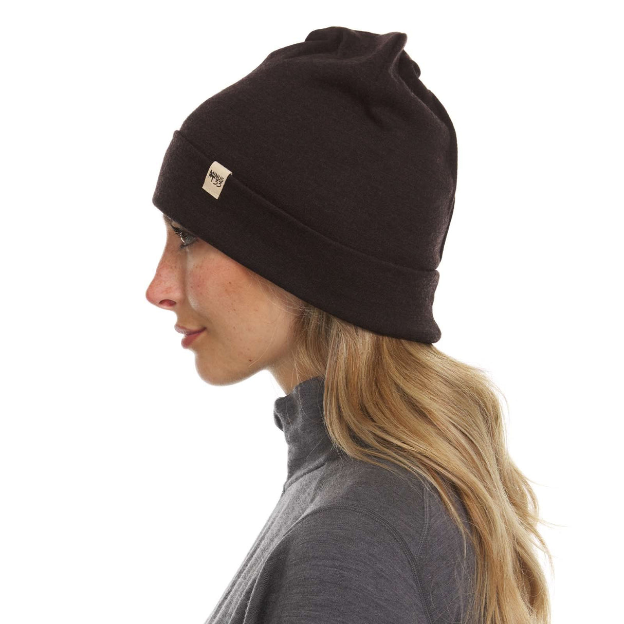 Lightweight Ridge Cuff Beanie 100% Merino Wool
