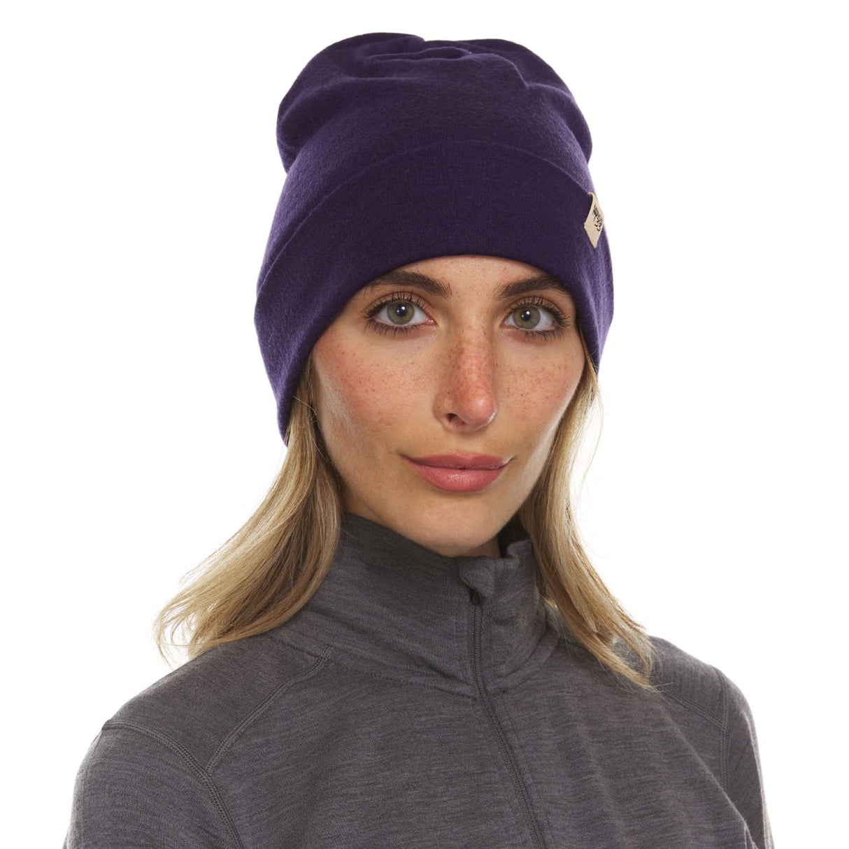 Lightweight Ridge Cuff Beanie 100% Merino Wool