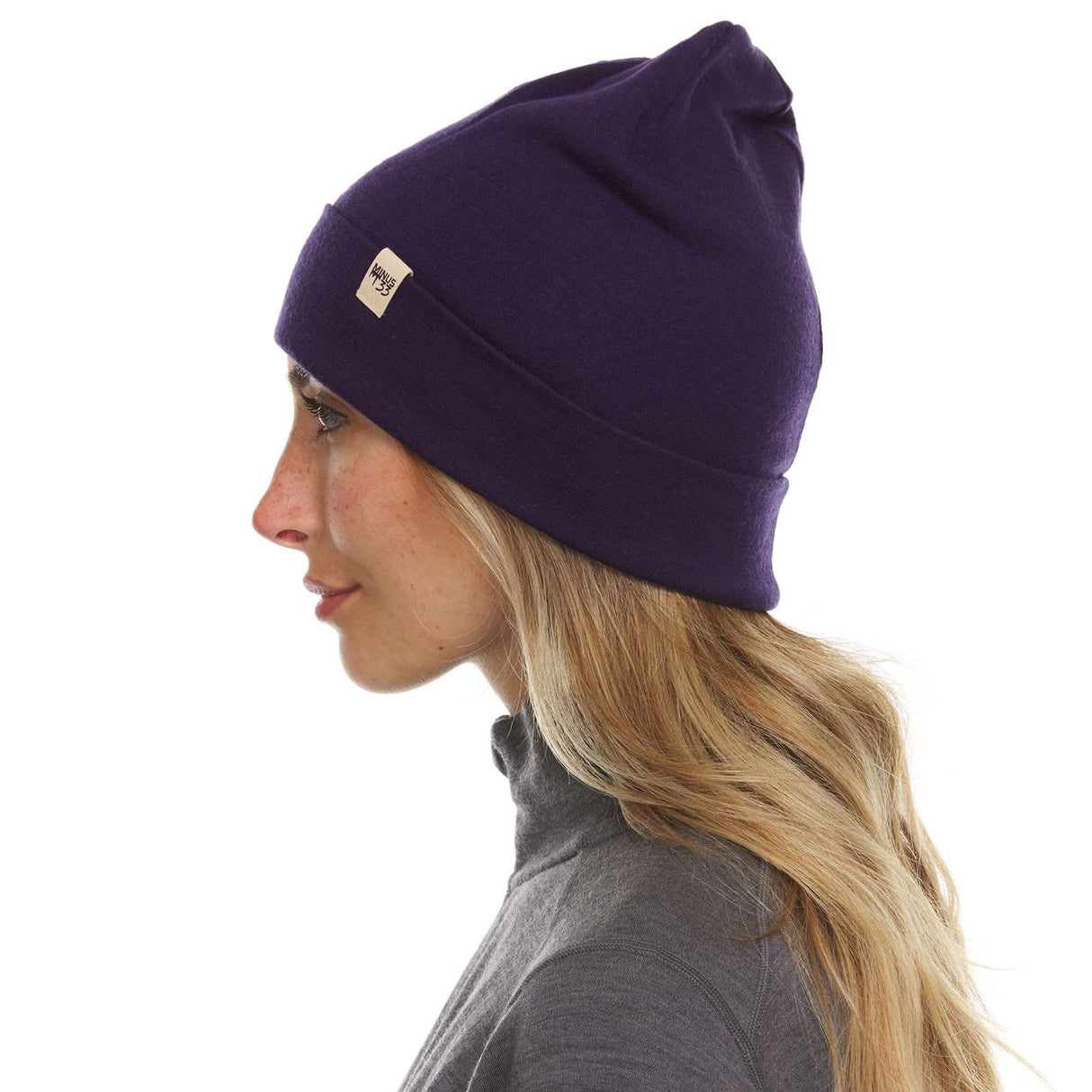 Lightweight Ridge Cuff Beanie 100% Merino Wool