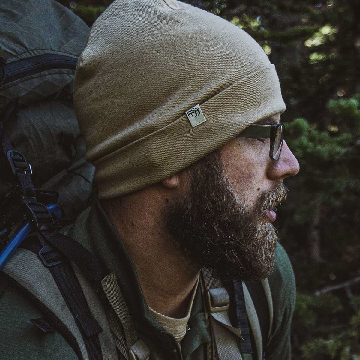 Lightweight Ridge Cuff Beanie 100% Merino Wool