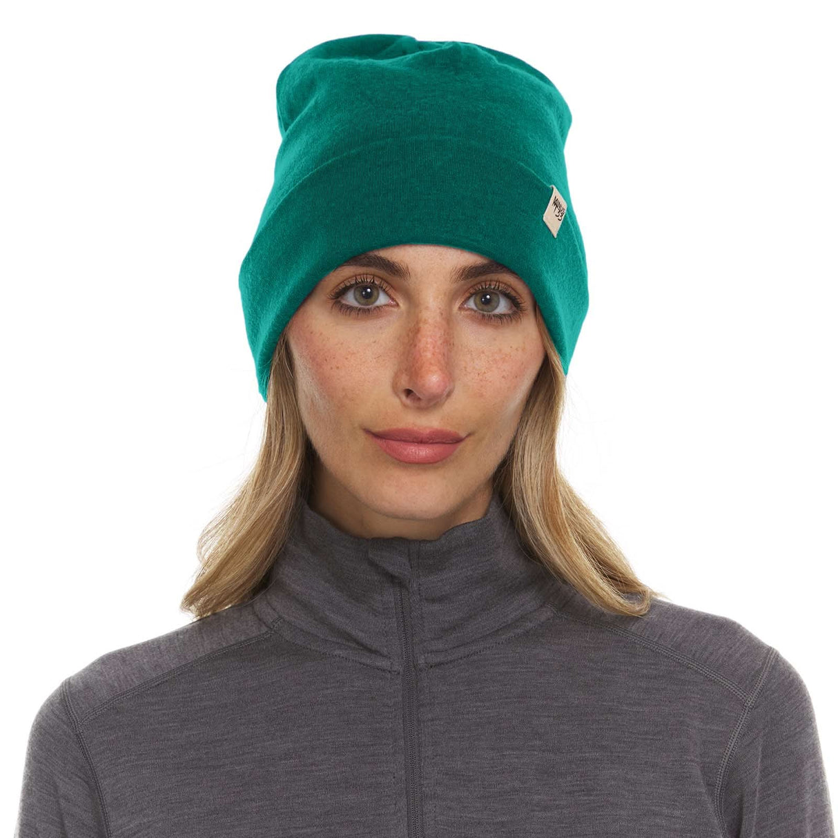 Lightweight Ridge Cuff Beanie 100% Merino Wool