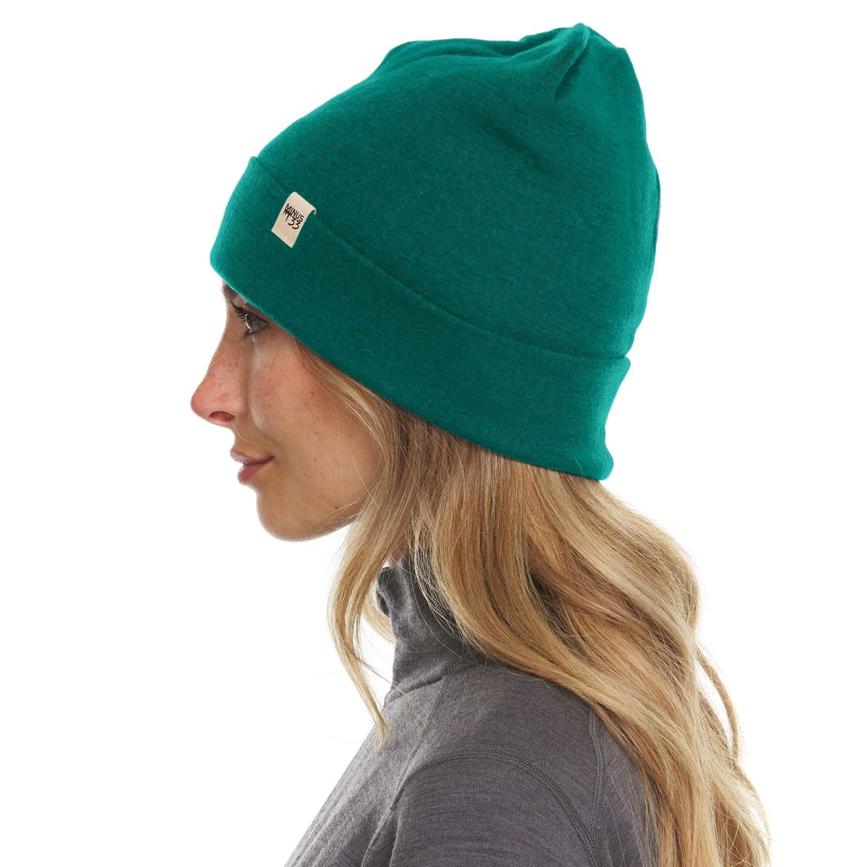 Lightweight Ridge Cuff Beanie 100% Merino Wool