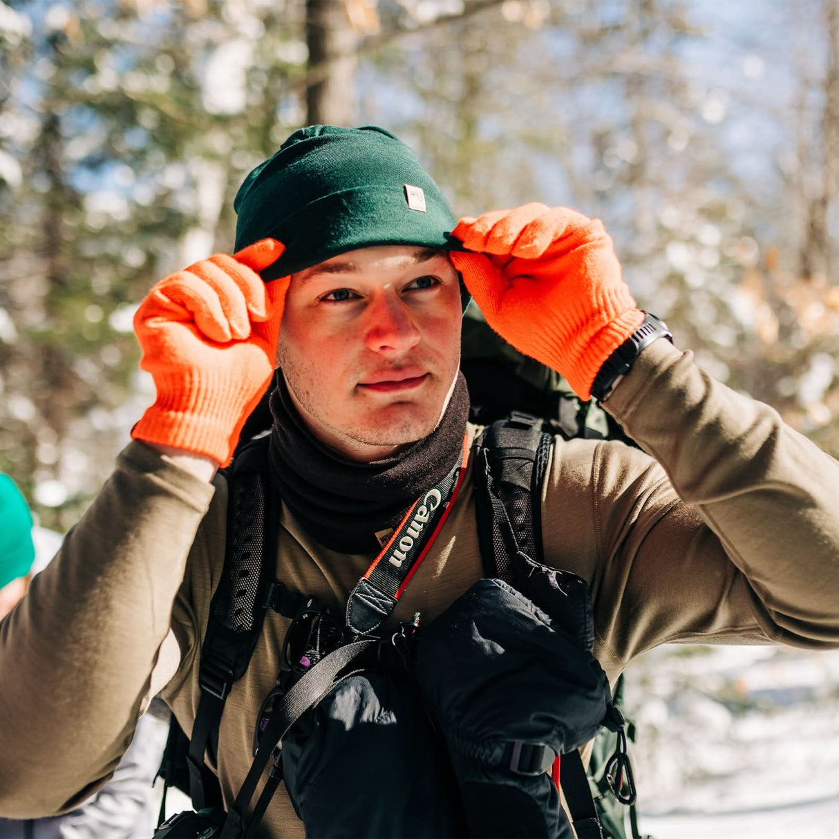 Lightweight Ridge Cuff Beanie 100% Merino Wool