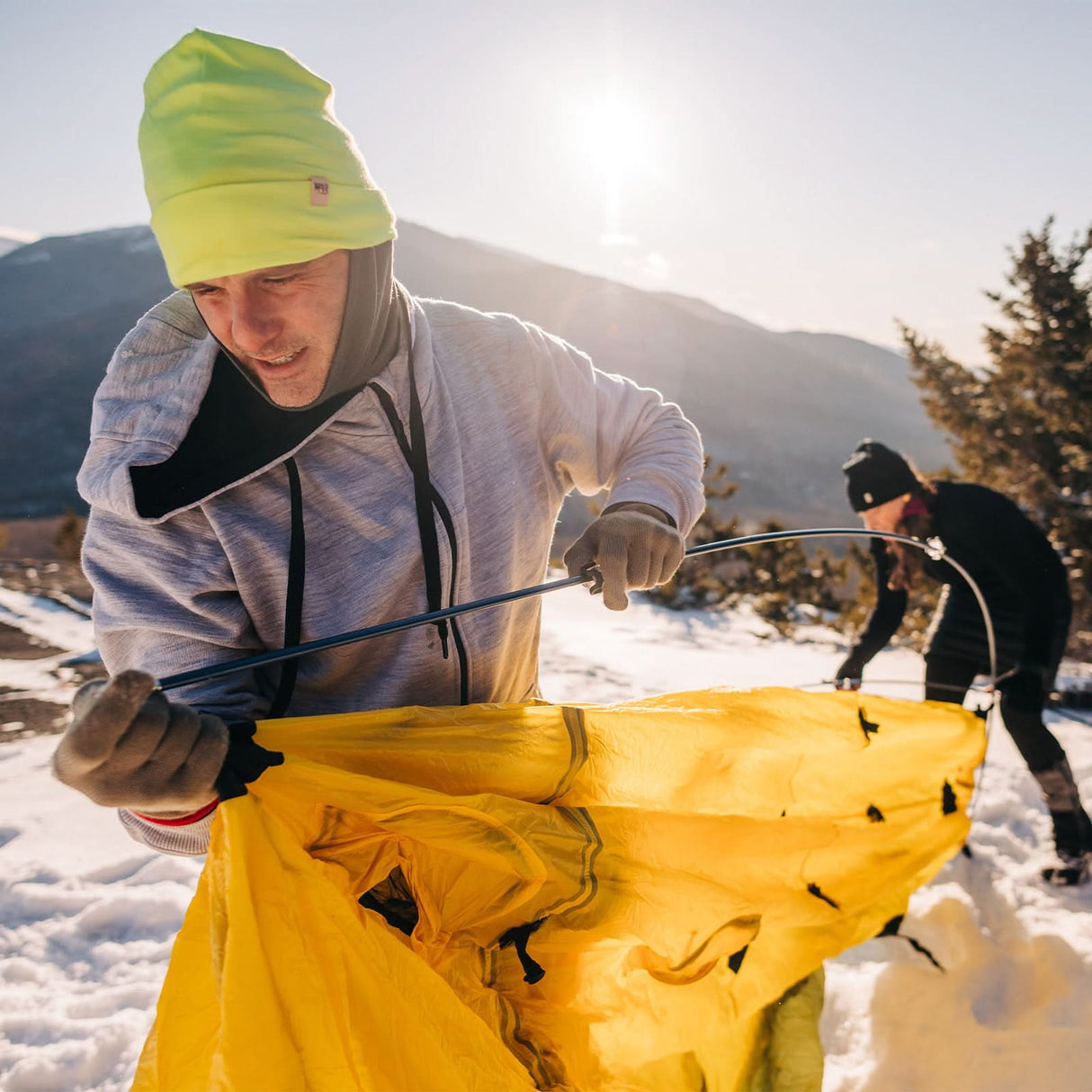Lightweight Ridge Cuff Beanie 100% Merino Wool
