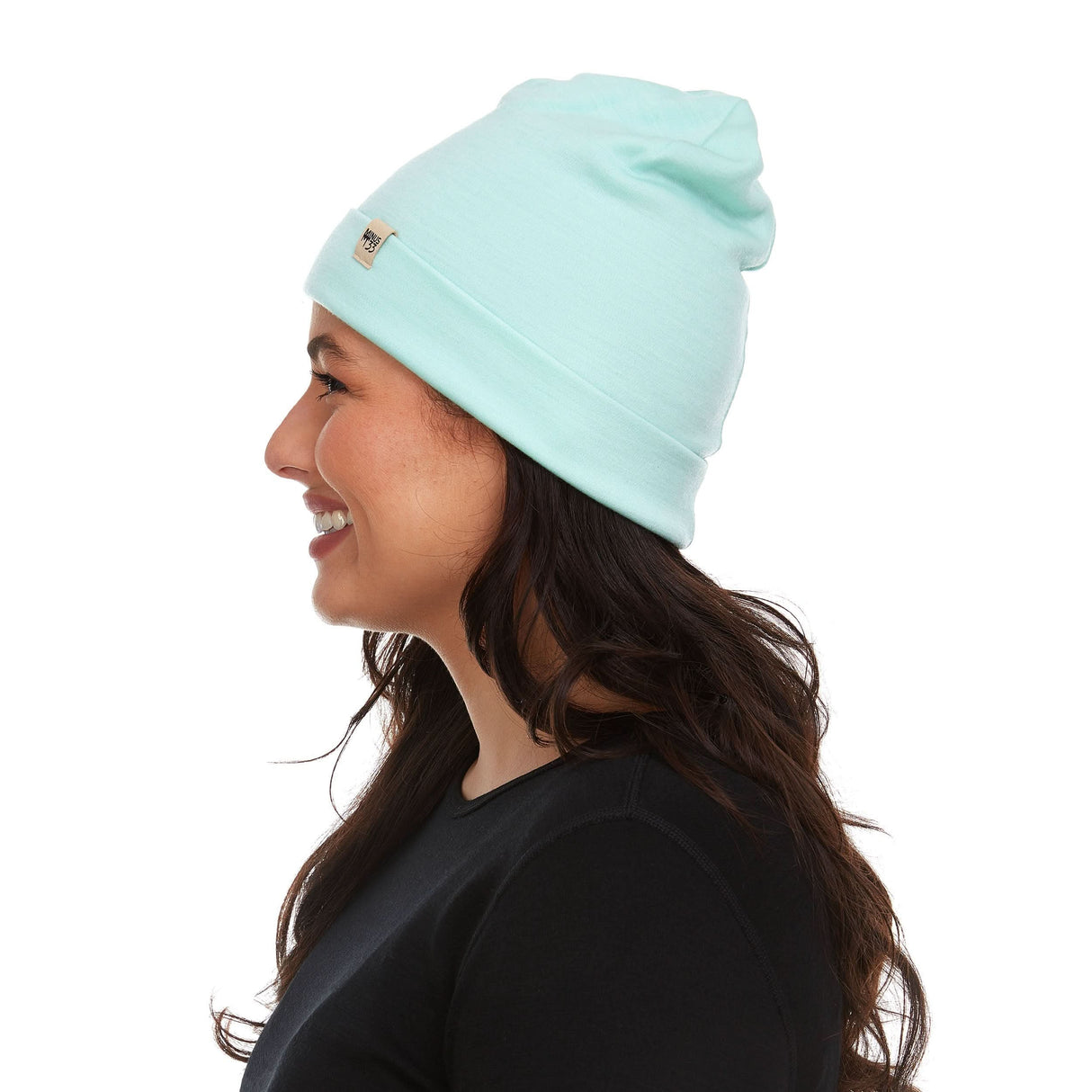 Lightweight Ridge Cuff Beanie 100% Merino Wool