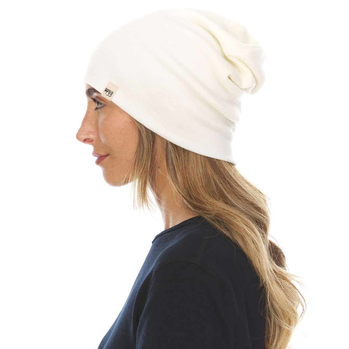Lightweight Ridge Cuff Beanie 100% Merino Wool