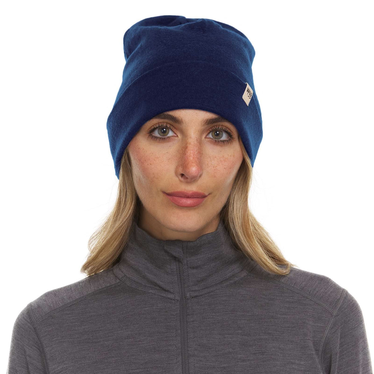 Lightweight Ridge Cuff Beanie 100% Merino Wool