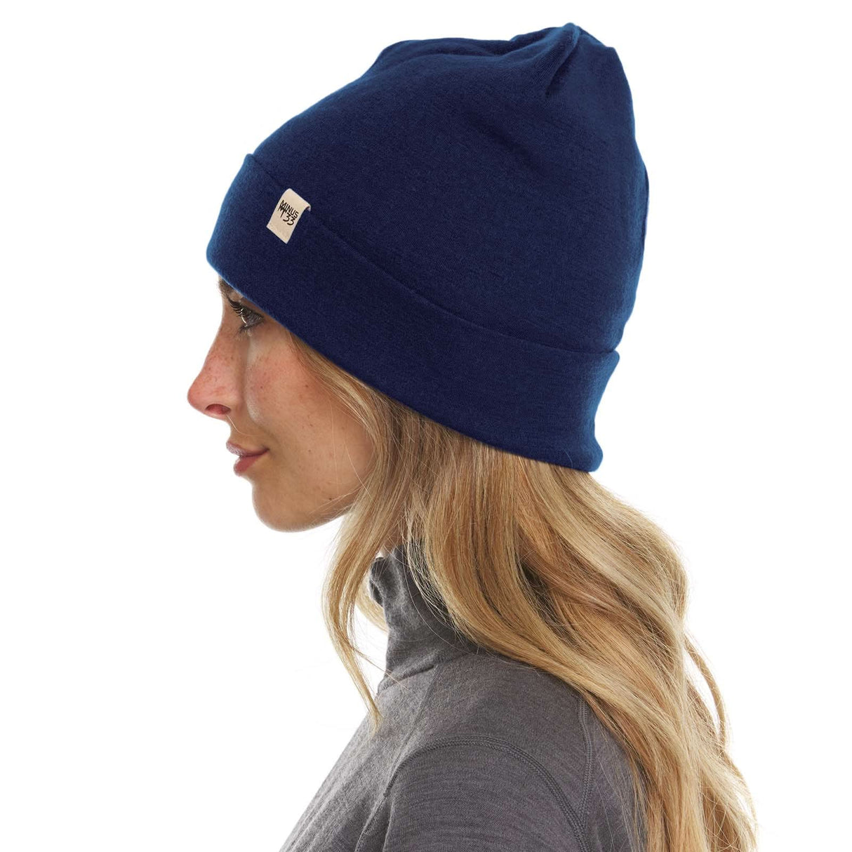 Lightweight Ridge Cuff Beanie 100% Merino Wool