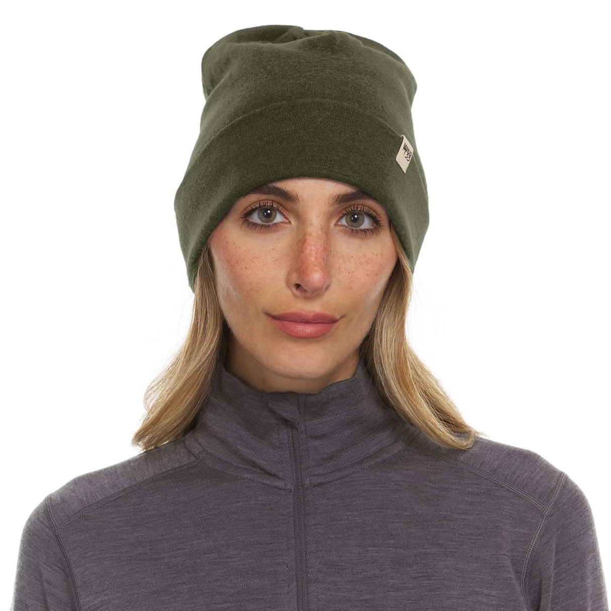 Lightweight Ridge Cuff Beanie 100% Merino Wool