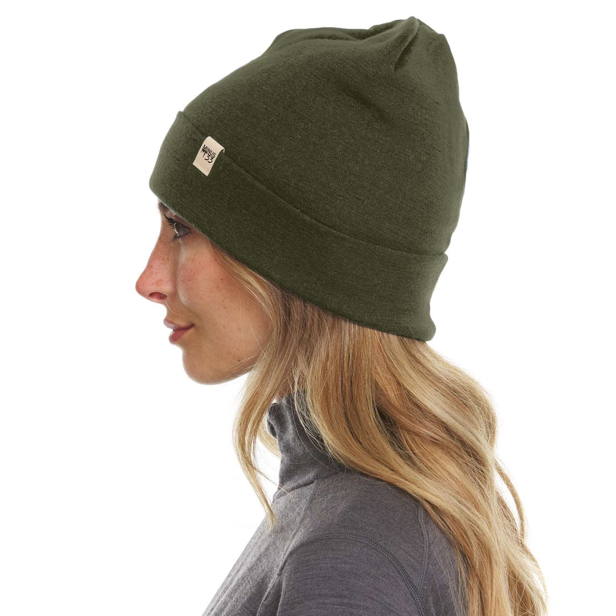 Lightweight Ridge Cuff Beanie 100% Merino Wool