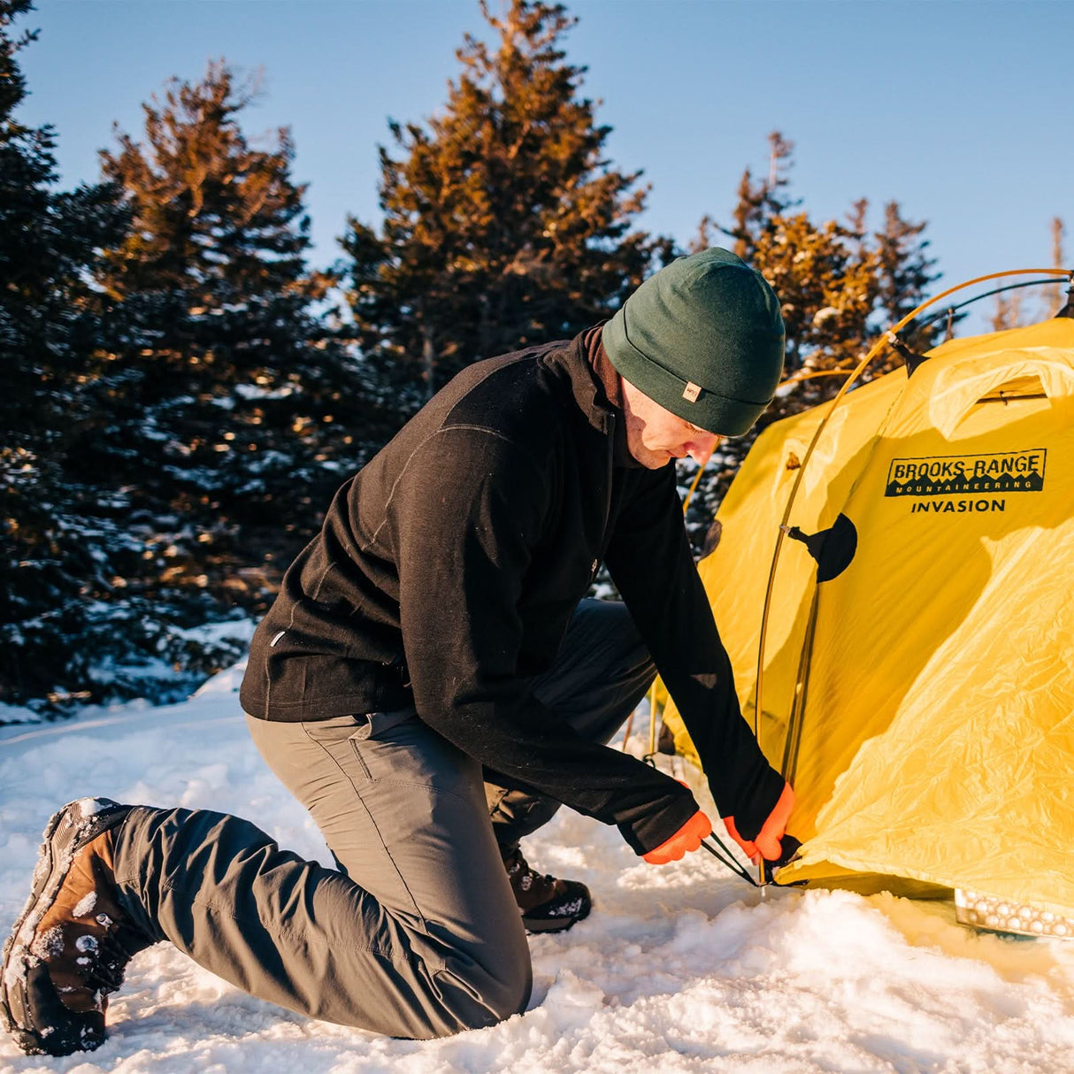Lightweight Ridge Cuff Beanie 100% Merino Wool