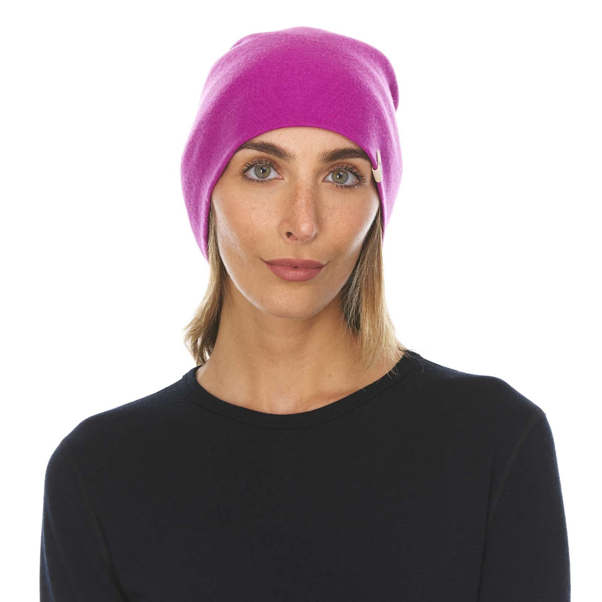 Lightweight Ridge Cuff Beanie 100% Merino Wool