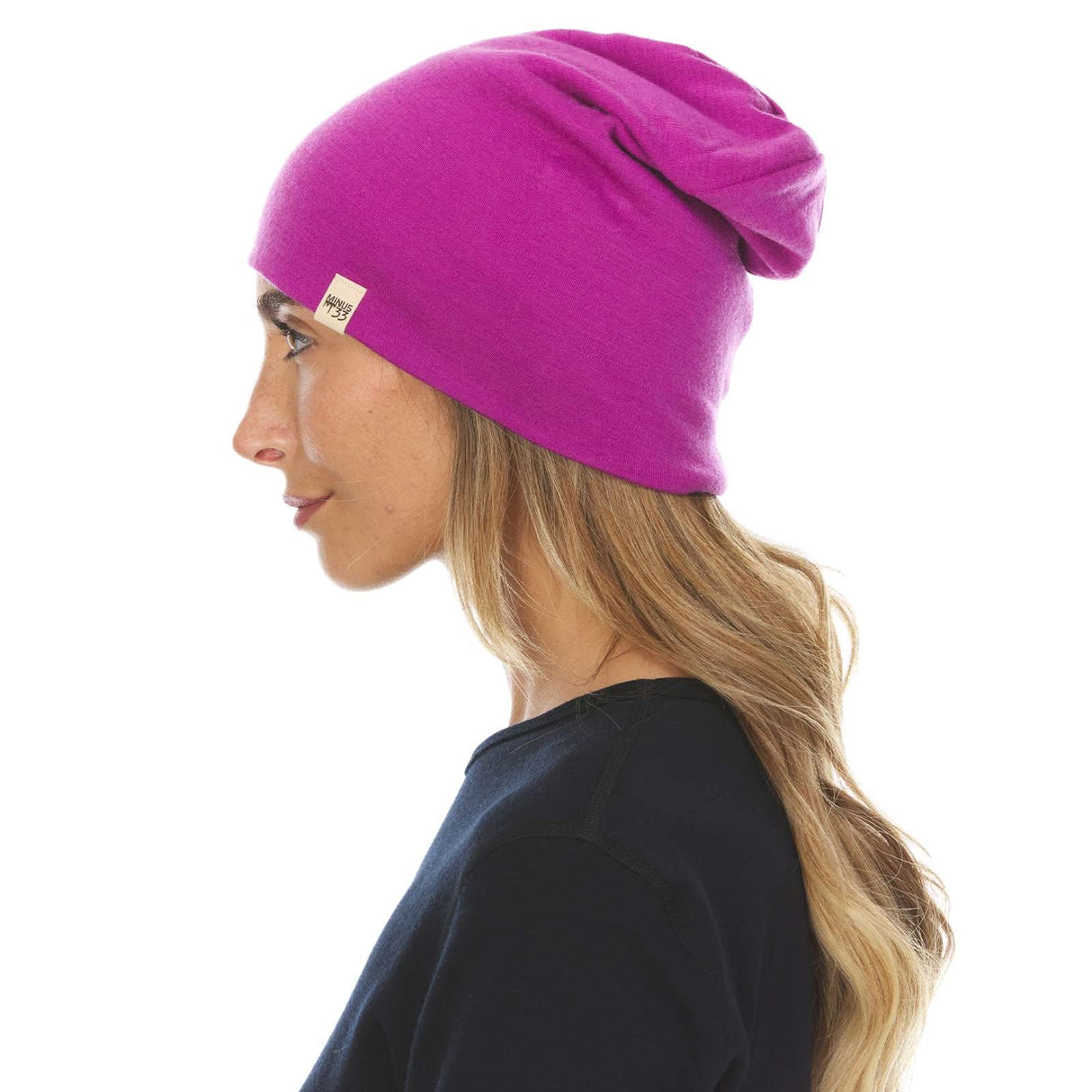 Lightweight Ridge Cuff Beanie 100% Merino Wool