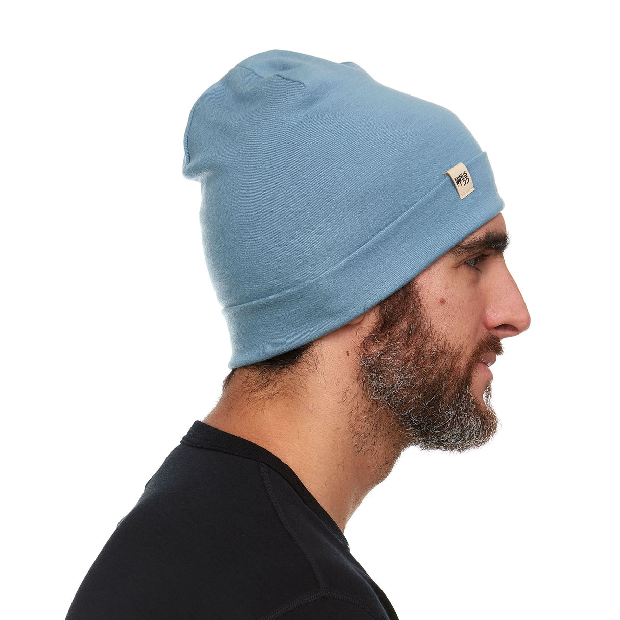 Lightweight Ridge Cuff Beanie 100% Merino Wool