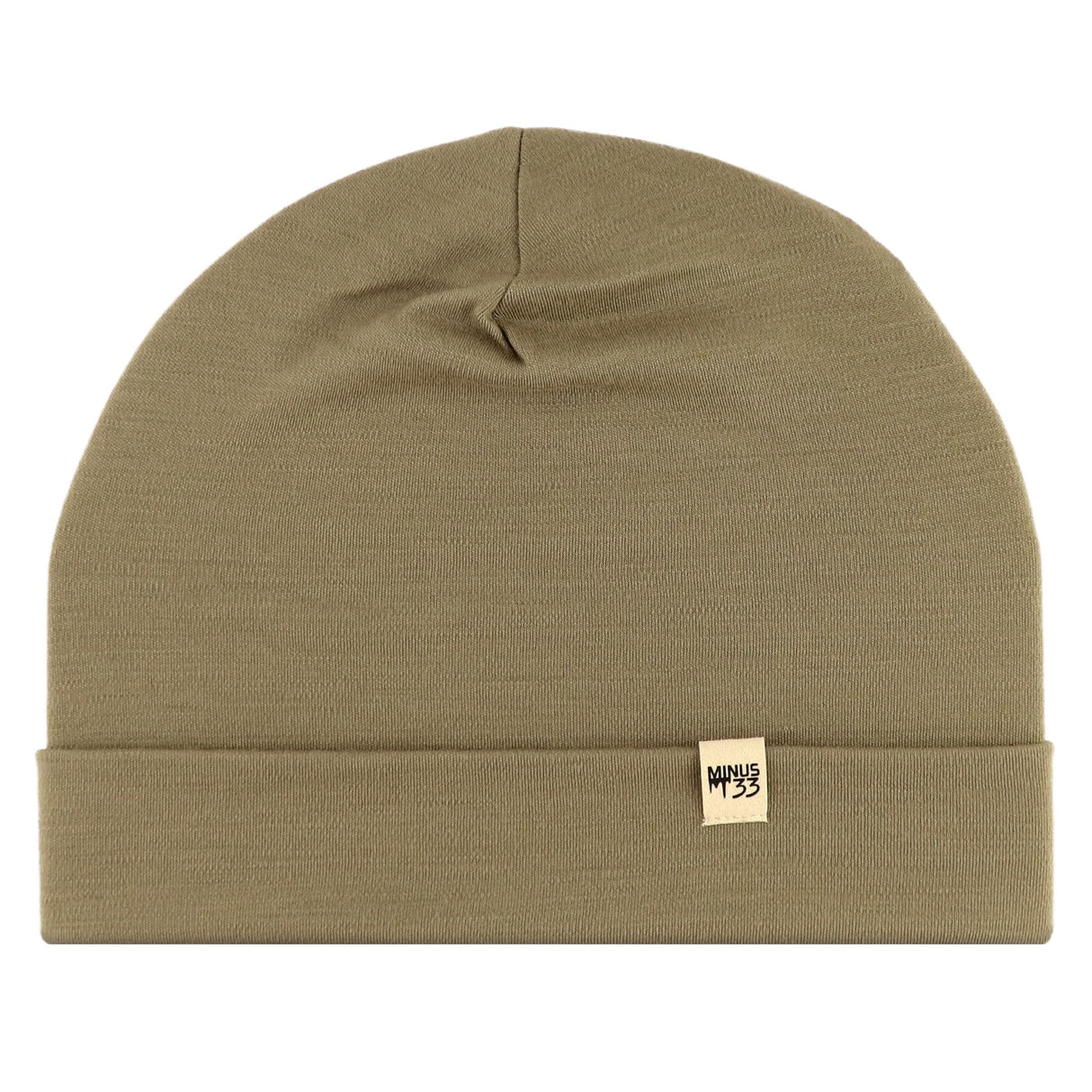 Lightweight Ridge Cuff Beanie 100% Merino Wool
