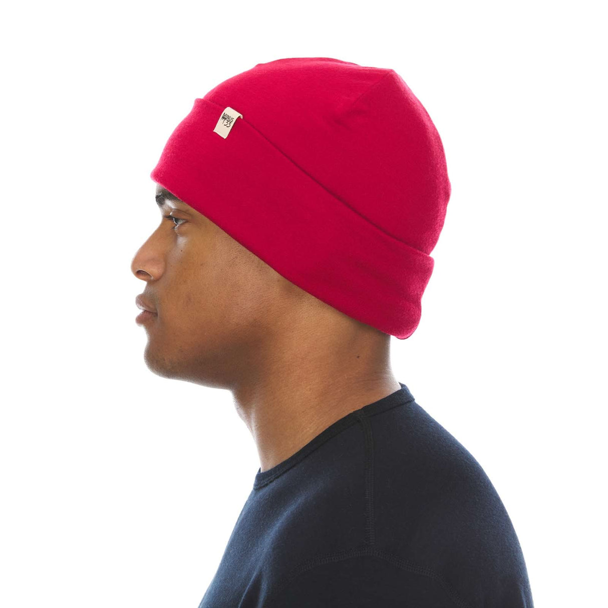 Lightweight Ridge Cuff Beanie 100% Merino Wool