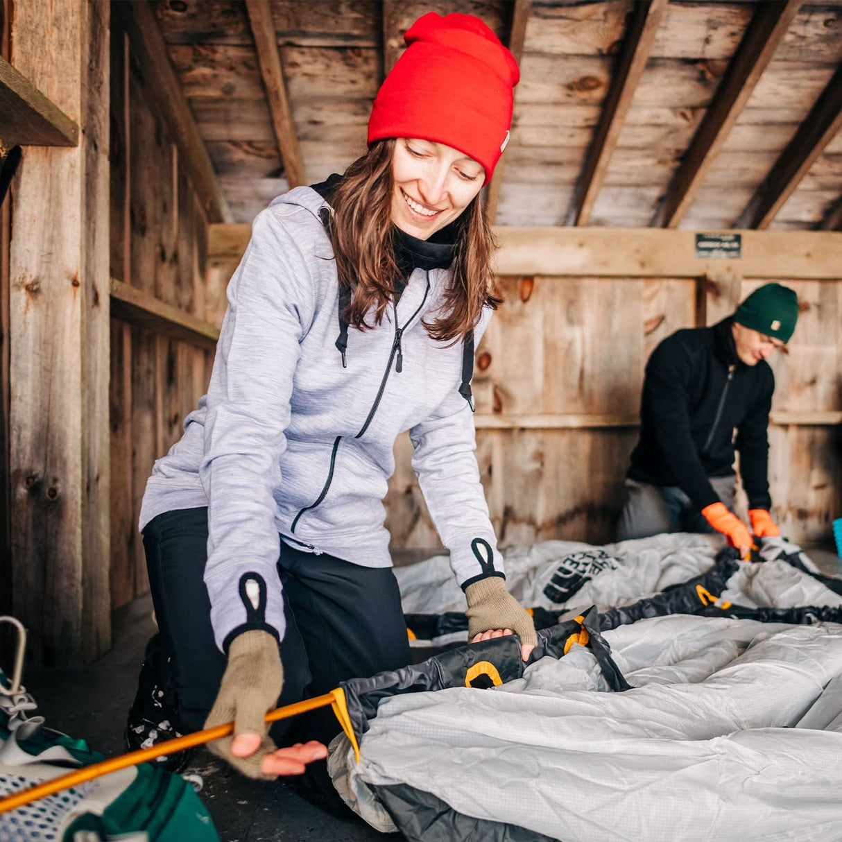 Lightweight Ridge Cuff Beanie 100% Merino Wool