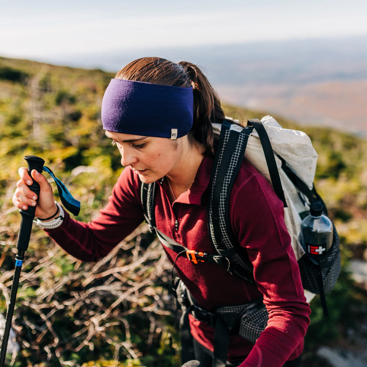 Reversible Headband 100% Merino Wool by Minus 33