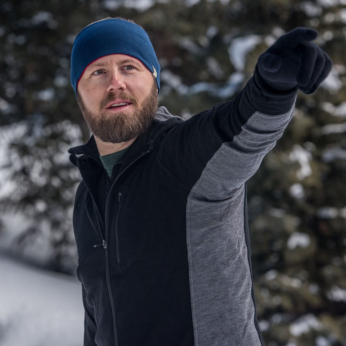 Reversible Headband 100% Merino Wool by Minus 33