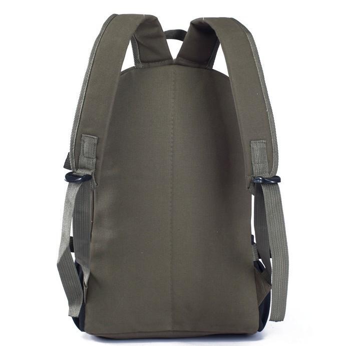 Backpack | Light Canvas Backpack For School, Hiking or Travel