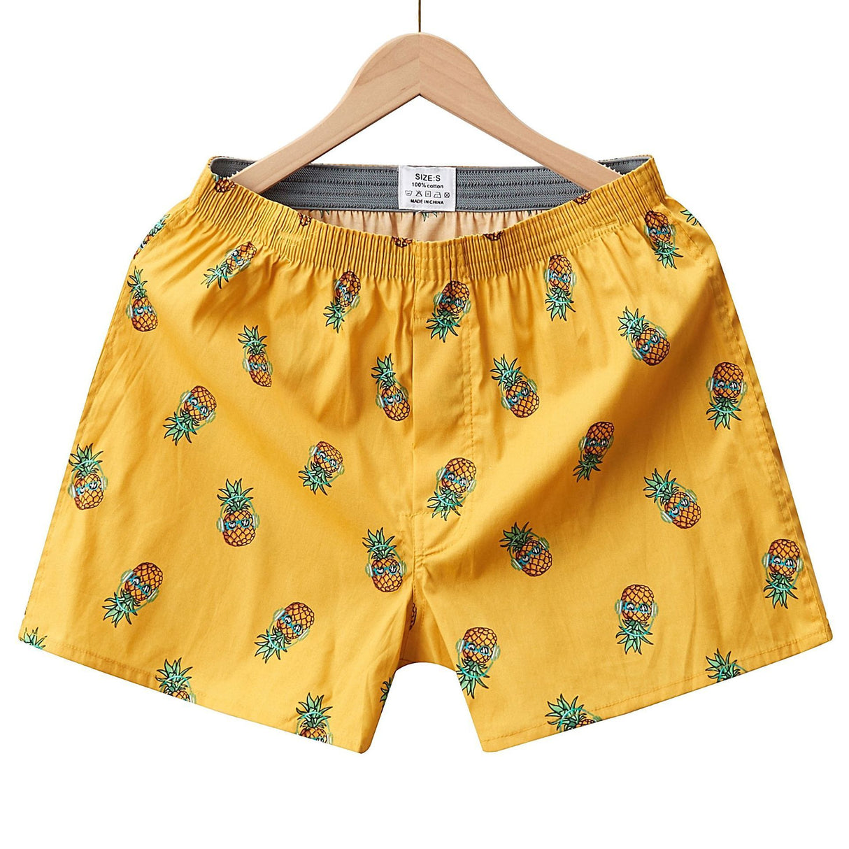 Men's Woven Printed Fashionable Boxer Shorts