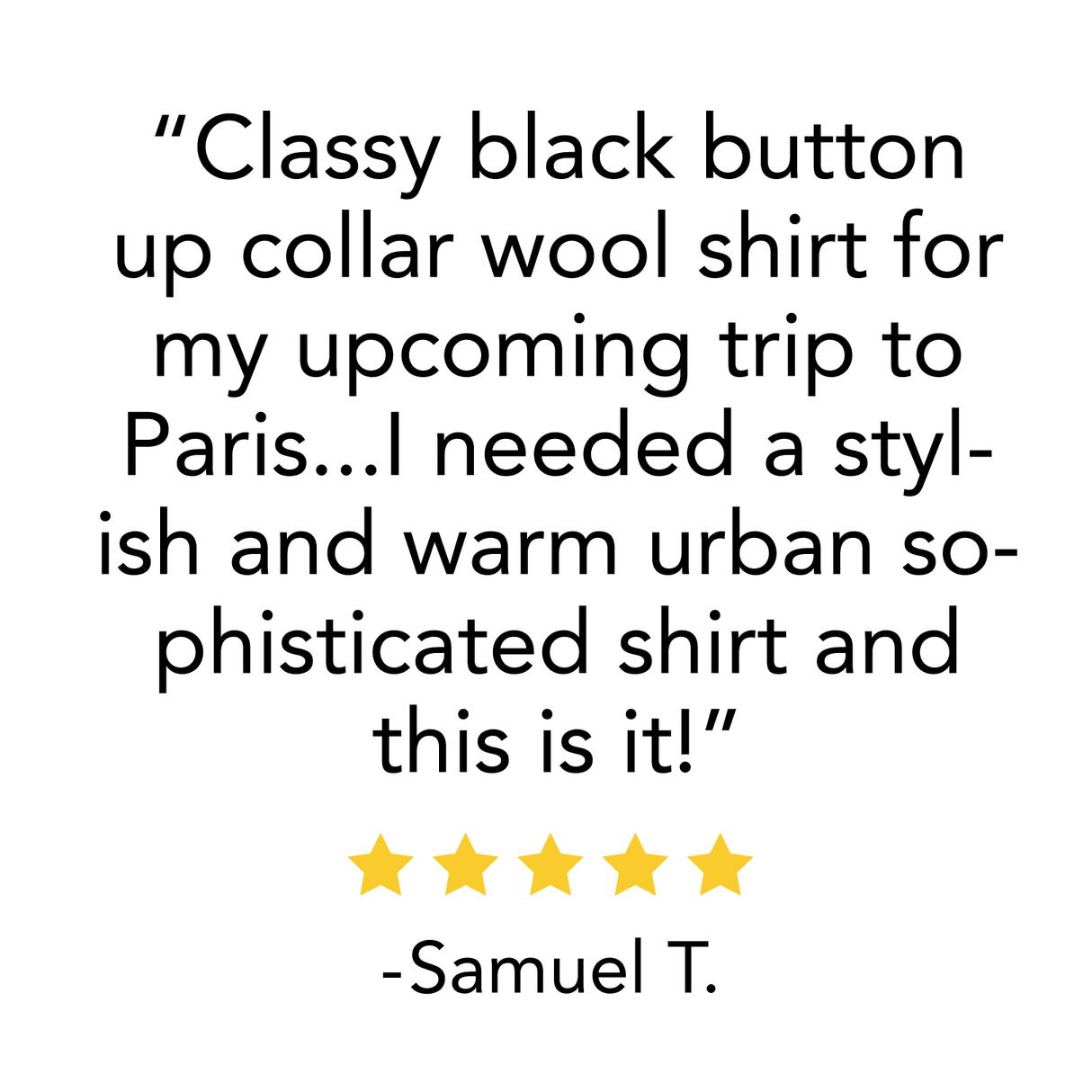 Men's Midweight Long Sleeve Button Up 100% Merino Wool Shirt